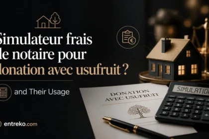 imulateur frais de notaire pour donation avec usufruit ?