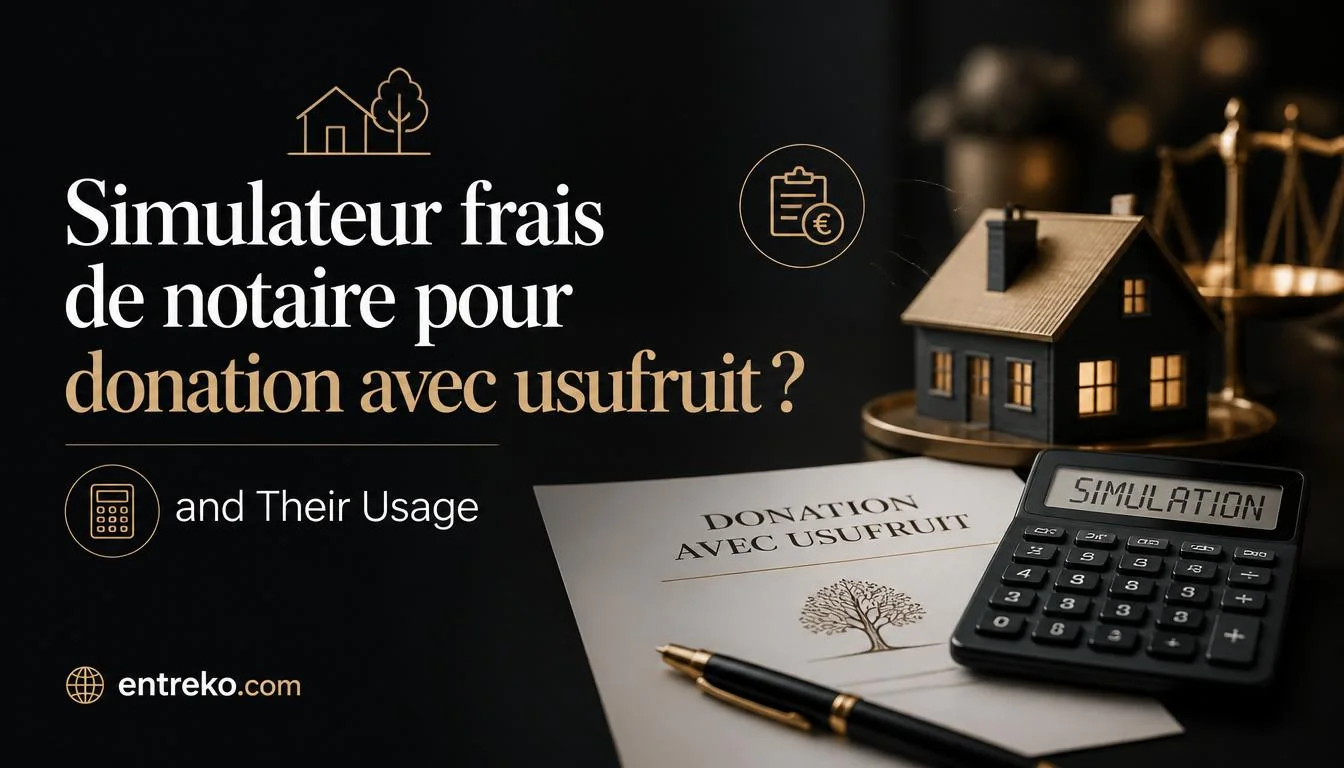 imulateur frais de notaire pour donation avec usufruit ?