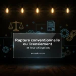 Rupture conventionnelle ou licenciement